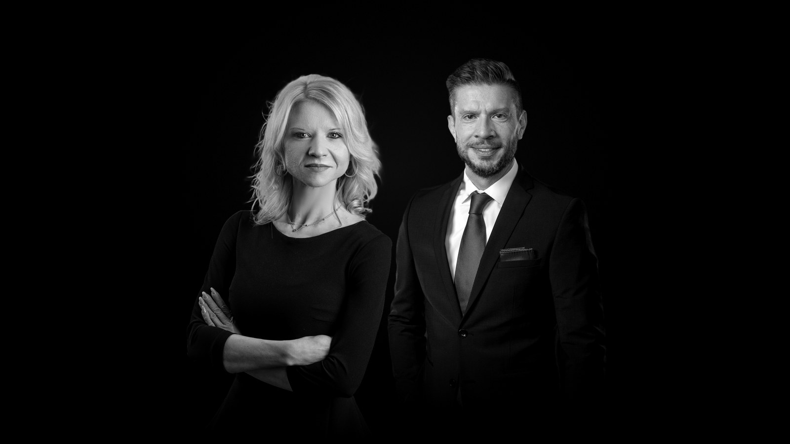 Sandra Schmidt und Dirk Püttner, Schwarz-Weiß